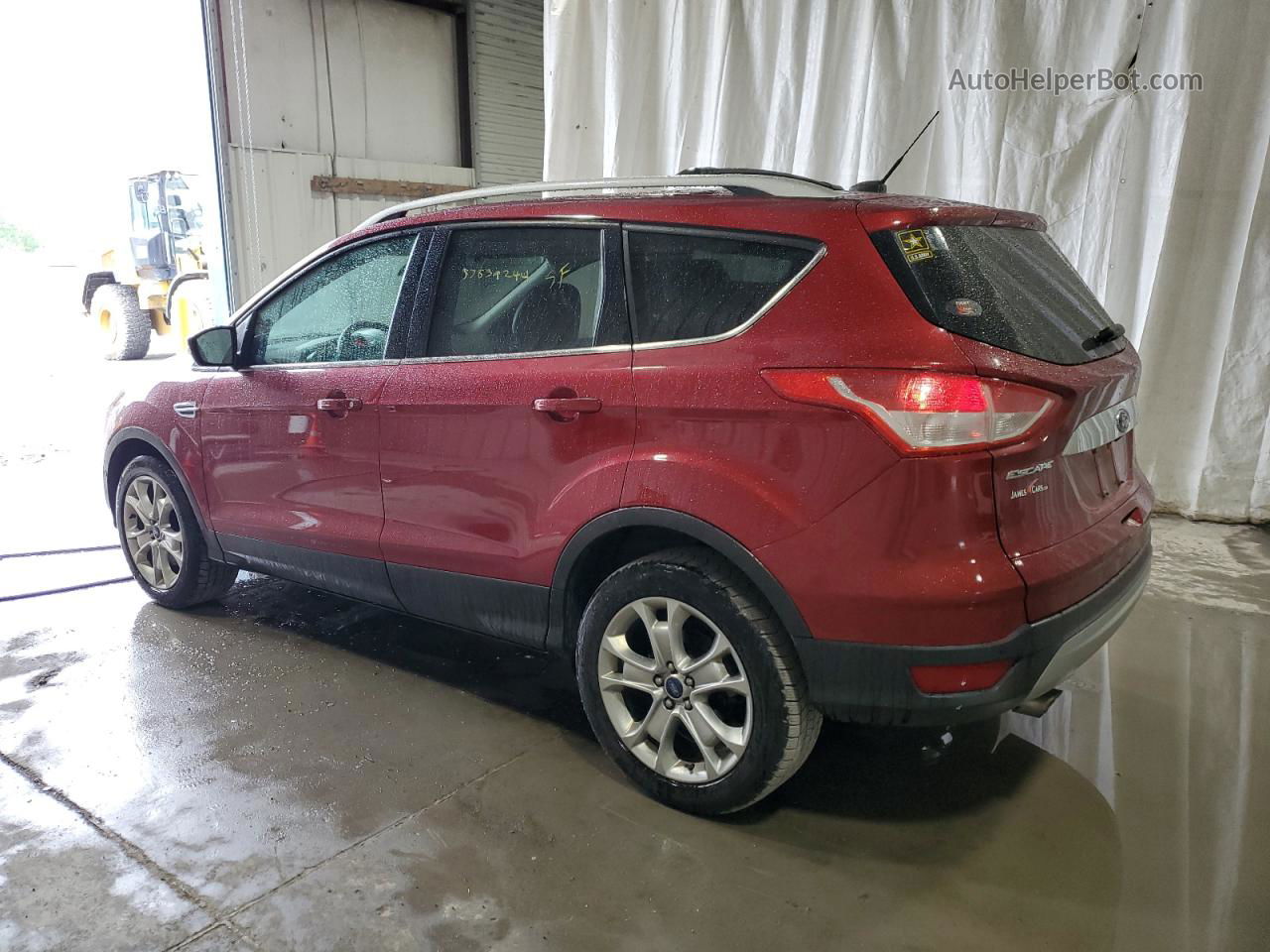 2015 Ford Escape Titanium Red vin: 1FMCU9J96FUA48036