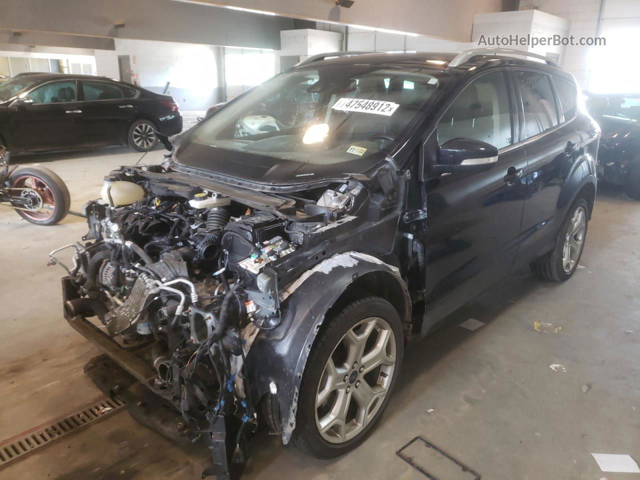 2019 Ford Escape Titanium Black vin: 1FMCU9J96KUB49295