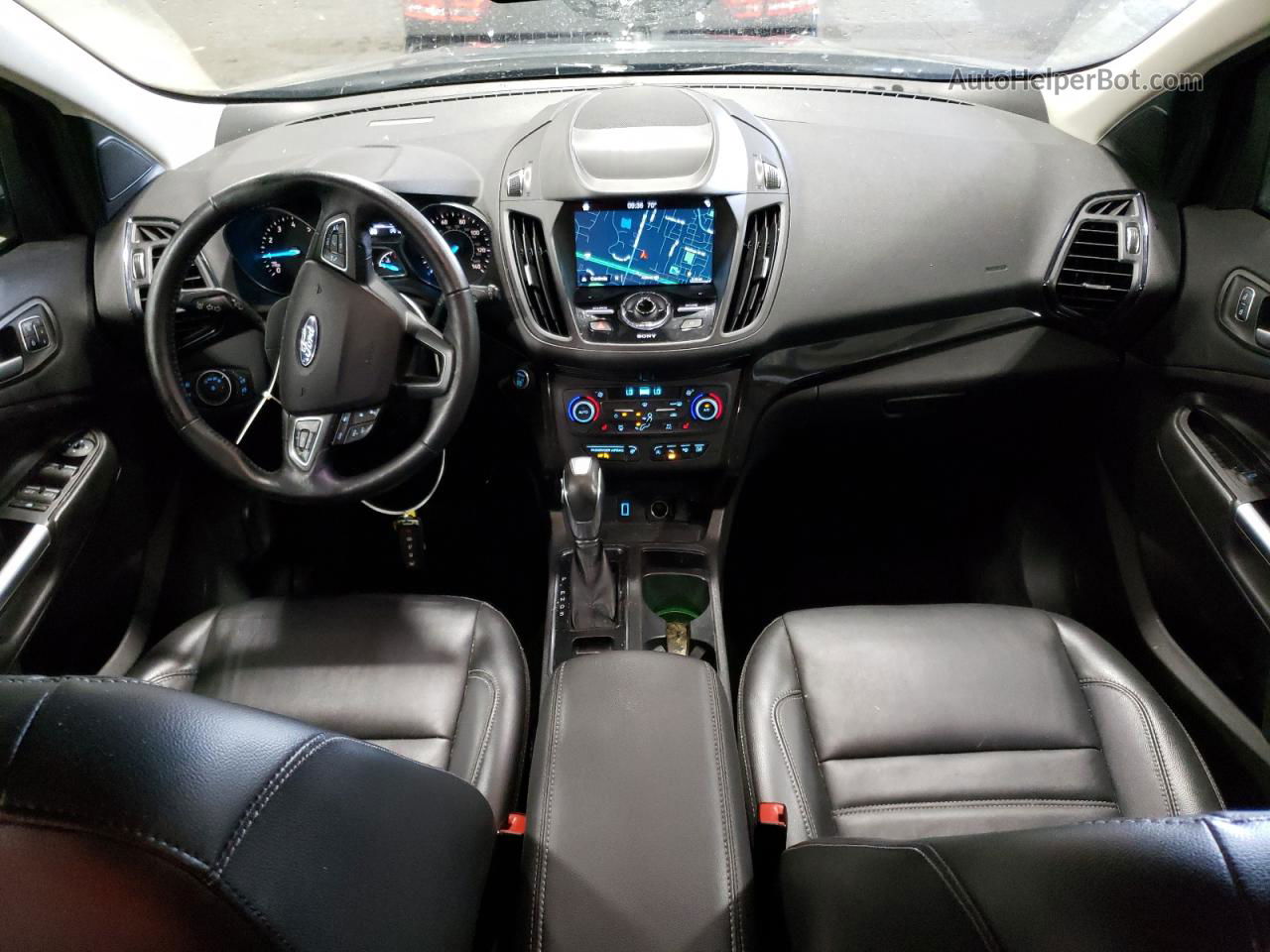 2019 Ford Escape Titanium Угольный vin: 1FMCU9J96KUB61270