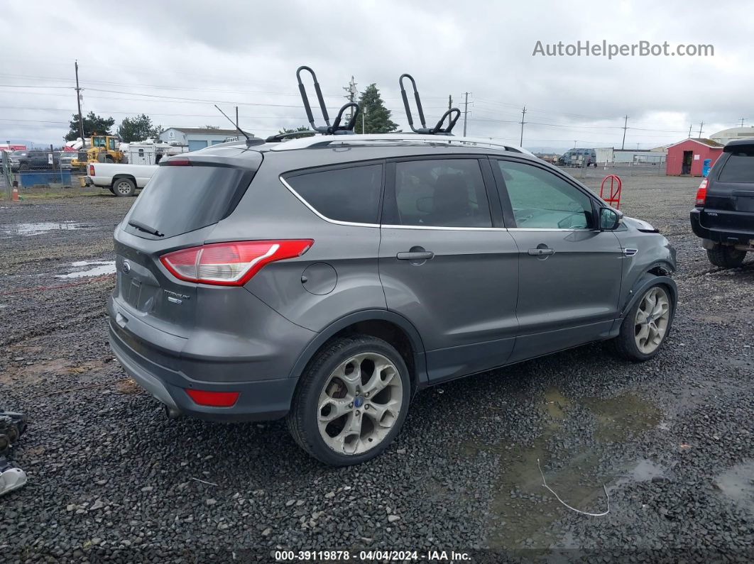 2013 Ford Escape Titanium Gray vin: 1FMCU9J97DUA26737