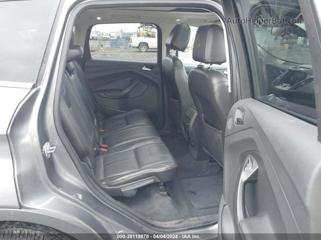 2013 Ford Escape Titanium Серый vin: 1FMCU9J97DUA26737