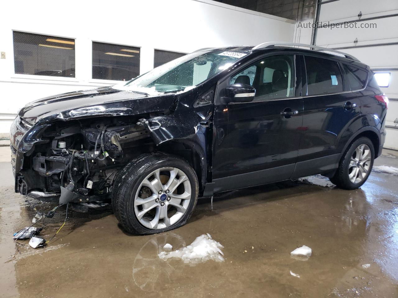 2016 Ford Escape Titanium Black vin: 1FMCU9J97GUC27316