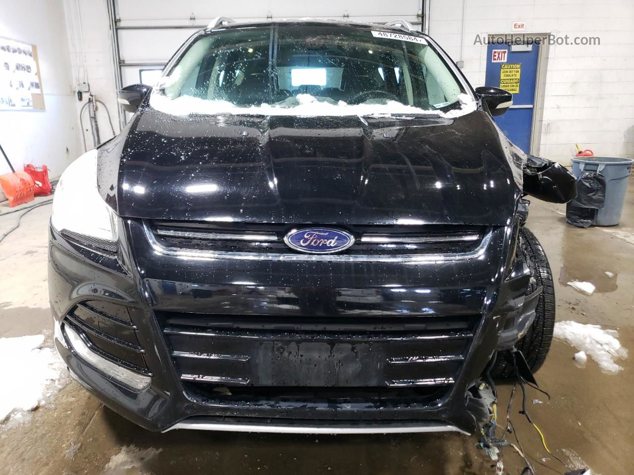 2016 Ford Escape Titanium Black vin: 1FMCU9J97GUC27316