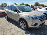 2017 Ford Escape Titanium White vin: 1FMCU9J97HUA97006