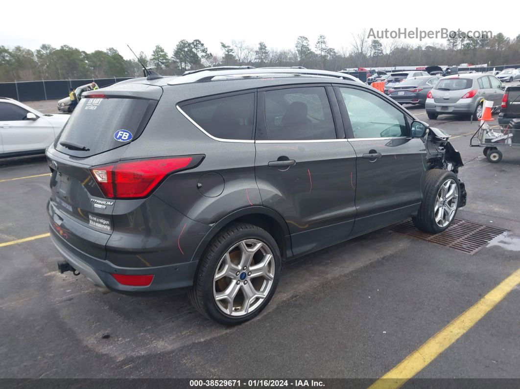 2019 Ford Escape Titanium Black vin: 1FMCU9J97KUA10843