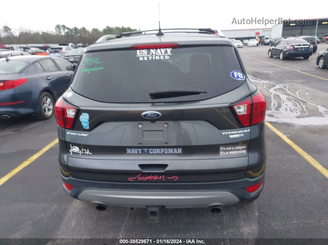 2019 Ford Escape Titanium Black vin: 1FMCU9J97KUA10843