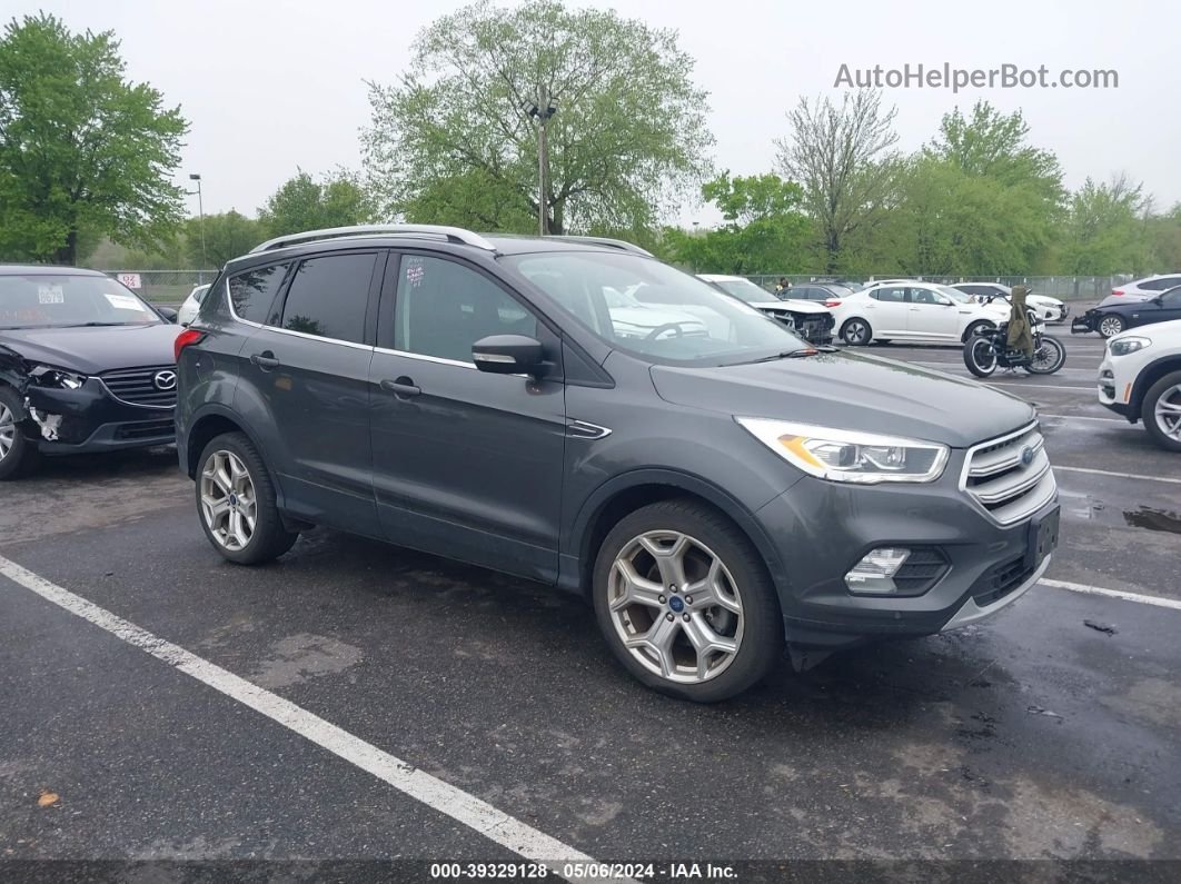 2019 Ford Escape Titanium Gray vin: 1FMCU9J97KUB42730