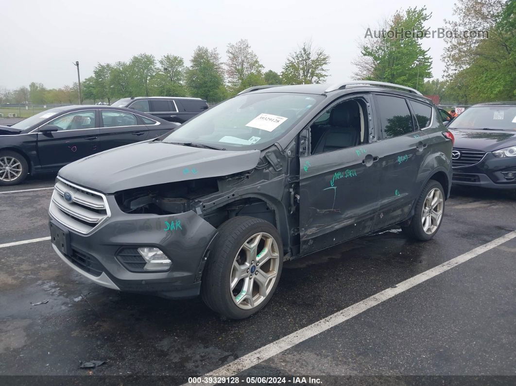 2019 Ford Escape Titanium Gray vin: 1FMCU9J97KUB42730