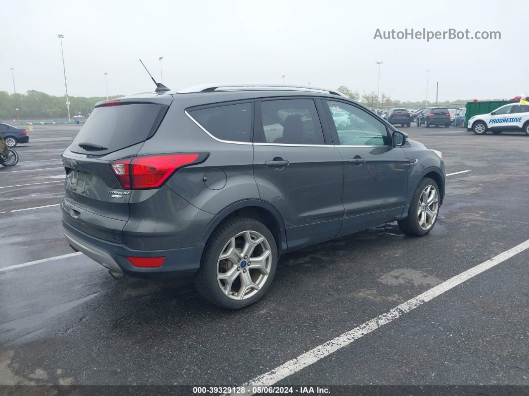 2019 Ford Escape Titanium Gray vin: 1FMCU9J97KUB42730