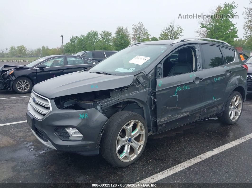 2019 Ford Escape Titanium Gray vin: 1FMCU9J97KUB42730