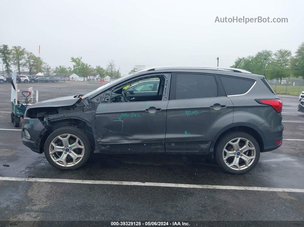 2019 Ford Escape Titanium Gray vin: 1FMCU9J97KUB42730