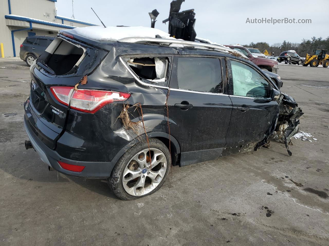 2013 Ford Escape Titanium Black vin: 1FMCU9J98DUC07359