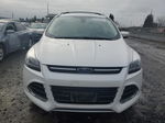 2014 Ford Escape Titanium White vin: 1FMCU9J98EUE53829