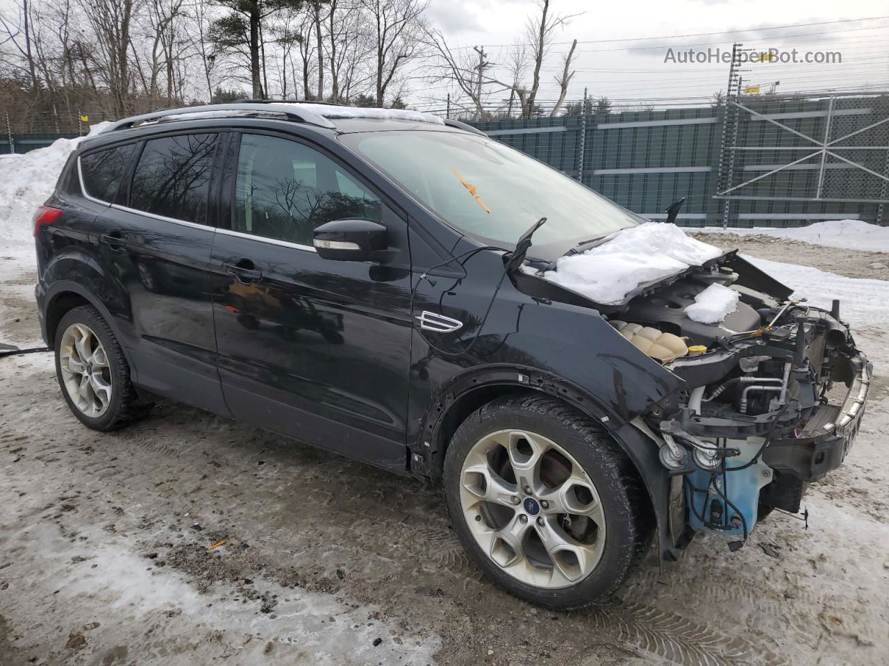 2016 Ford Escape Titanium Black vin: 1FMCU9J98GUB84881