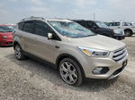 2017 Ford Escape Titanium Cream vin: 1FMCU9J98HUD86282