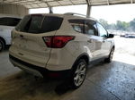 2019 Ford Escape Titanium White vin: 1FMCU9J98KUC30492