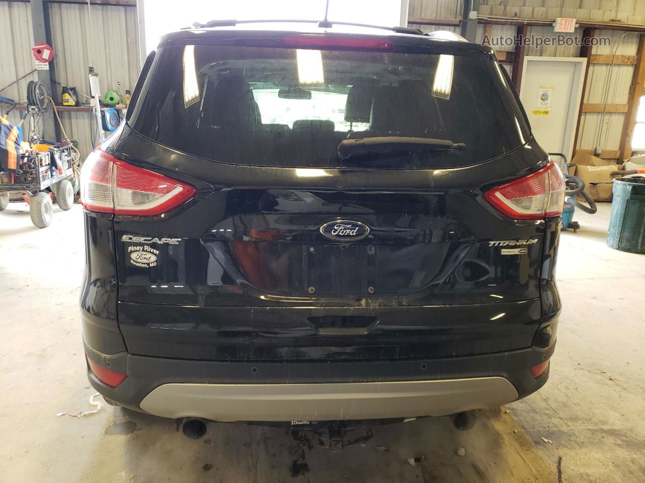 2013 Ford Escape Titanium Black vin: 1FMCU9J99DUB23311