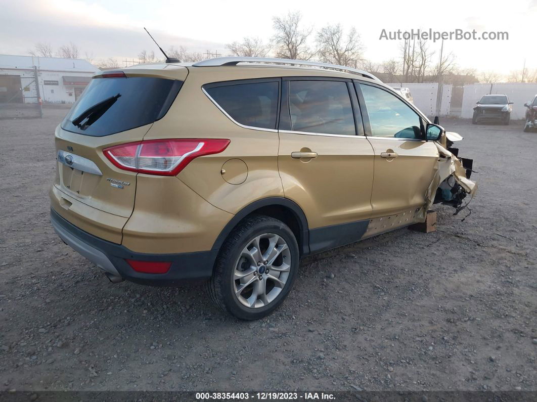 2014 Ford Escape Titanium Gold vin: 1FMCU9J99EUD37801