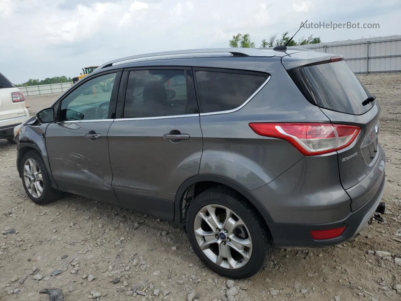 2014 Ford Escape Titanium Gray vin: 1FMCU9J99EUD63976