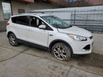 2016 Ford Escape Titanium White vin: 1FMCU9J99GUA82229