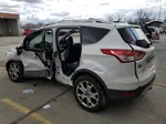 2016 Ford Escape Titanium White vin: 1FMCU9J99GUA82229