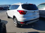 2019 Ford Escape Titanium White vin: 1FMCU9J99KUC05245