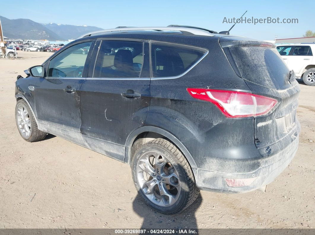 2013 Ford Escape Titanium Black vin: 1FMCU9J9XDUA82803