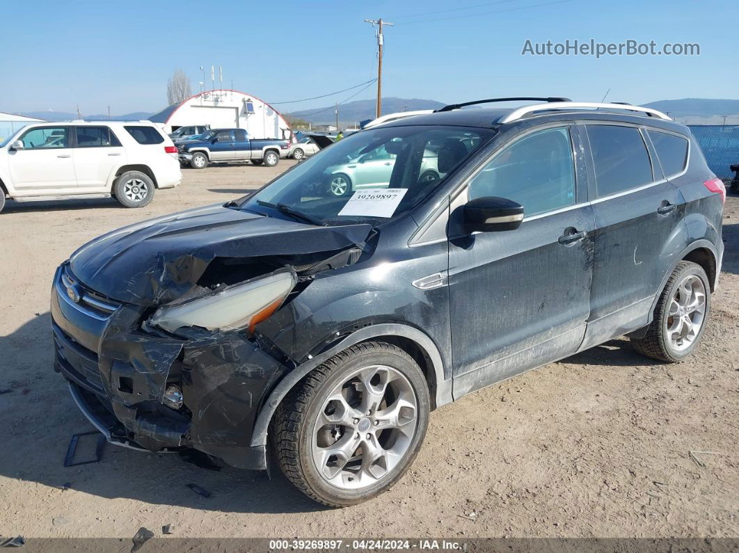 2013 Ford Escape Titanium Black vin: 1FMCU9J9XDUA82803