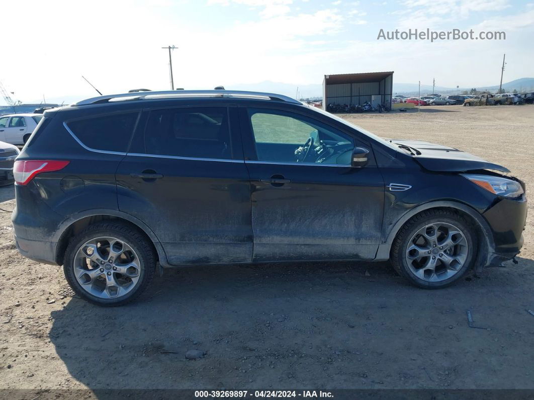 2013 Ford Escape Titanium Black vin: 1FMCU9J9XDUA82803