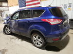 2014 Ford Escape Titanium Blue vin: 1FMCU9J9XEUE54111