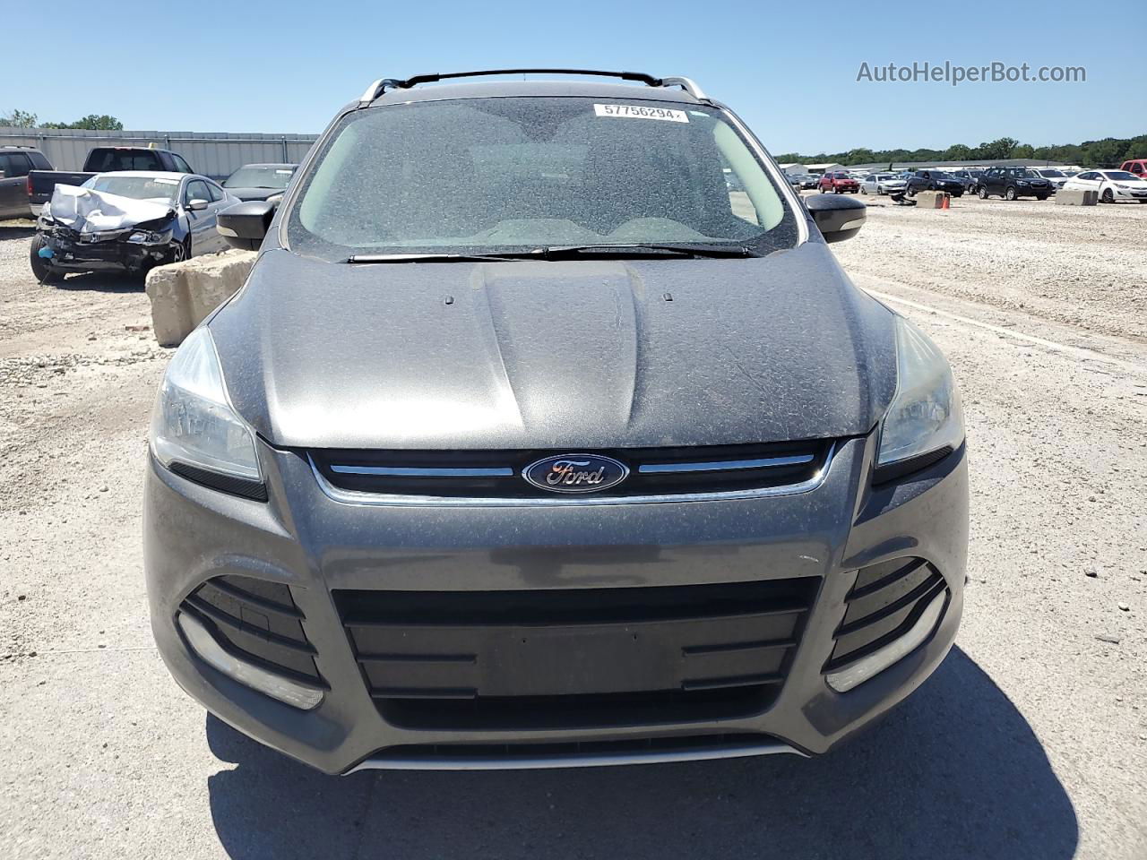 2015 Ford Escape Titanium Gray vin: 1FMCU9J9XFUA51991