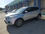 2017 Ford Escape Titanium Серебряный vin: 1FMCU9J9XHUB22898