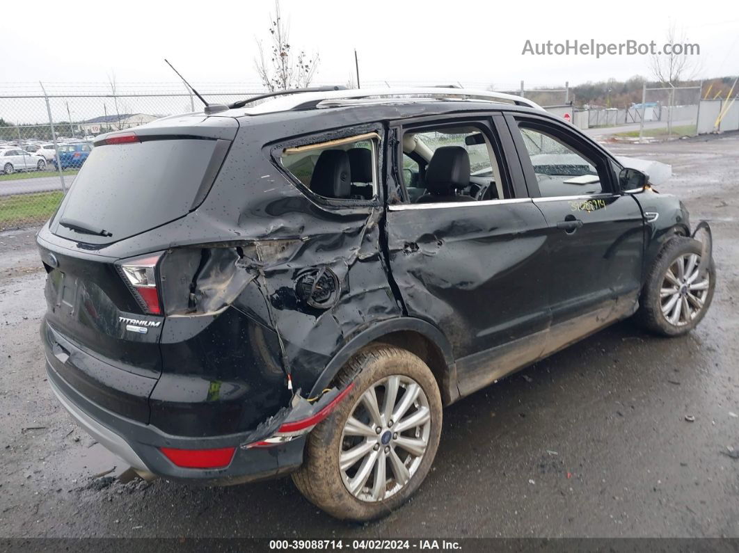 2017 Ford Escape Titanium Black vin: 1FMCU9J9XHUC02959