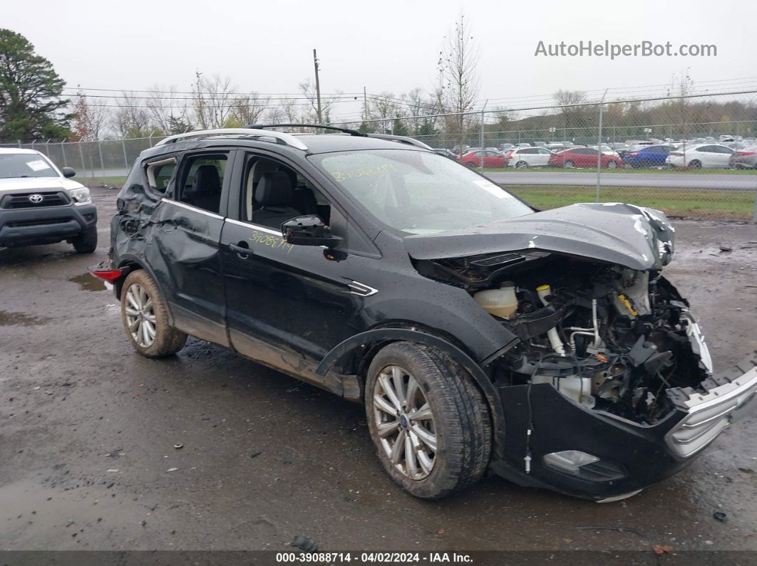 2017 Ford Escape Titanium Black vin: 1FMCU9J9XHUC02959