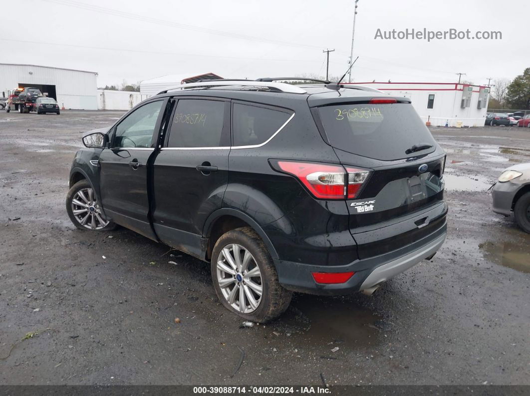 2017 Ford Escape Titanium Black vin: 1FMCU9J9XHUC02959