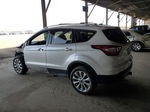 2017 Ford Escape Titanium White vin: 1FMCU9J9XHUD11213