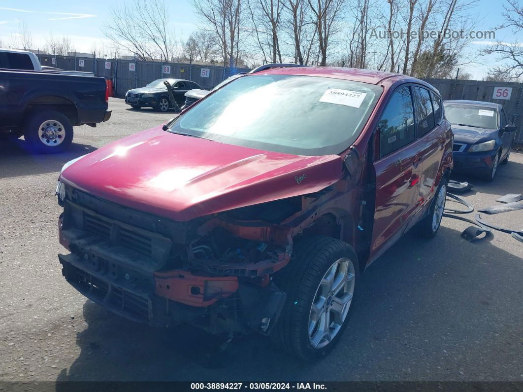 2019 Ford Escape Titanium Red vin: 1FMCU9J9XKUA94690