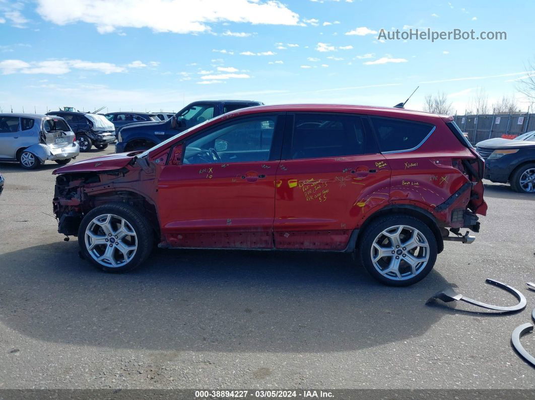 2019 Ford Escape Titanium Red vin: 1FMCU9J9XKUA94690