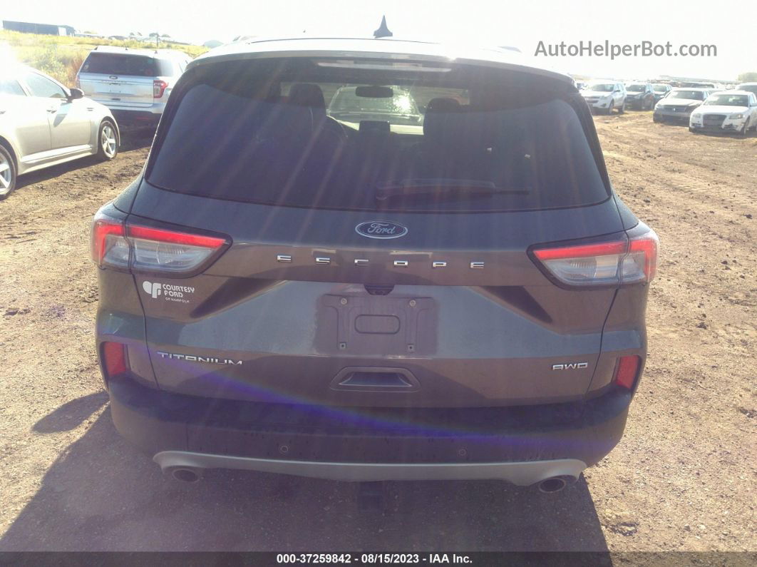 2021 Ford Escape Titanium Gray vin: 1FMCU9J9XMUA33469