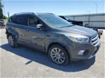 2017 Ford Escape Titanium Gray vin: 1FMCU9JD1HUE61702