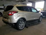 2017 Ford Escape Titanium Бежевый vin: 1FMCU9JD6HUC26180