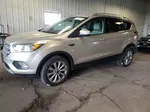 2017 Ford Escape Titanium Бежевый vin: 1FMCU9JD6HUC26180