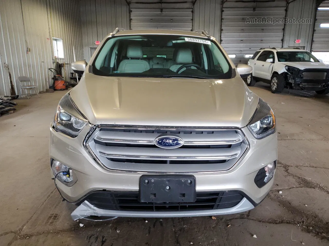 2017 Ford Escape Titanium Beige vin: 1FMCU9JD6HUC26180