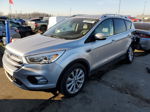 2017 Ford Escape Titanium Серебряный vin: 1FMCU9JD7HUD18527