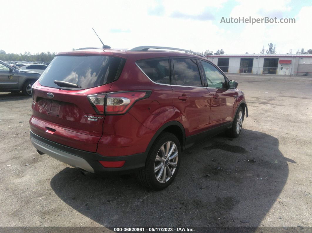 2017 Ford Escape Titanium Unknown vin: 1FMCU9JD8HUA98251