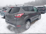 2017 Ford Escape Titanium Серый vin: 1FMCU9JDXHUC41278