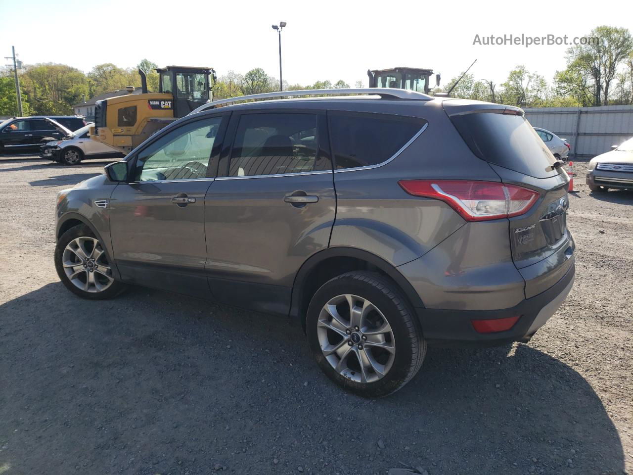 2014 Ford Escape Titanium Gray vin: 1FMCU9JX0EUA02277