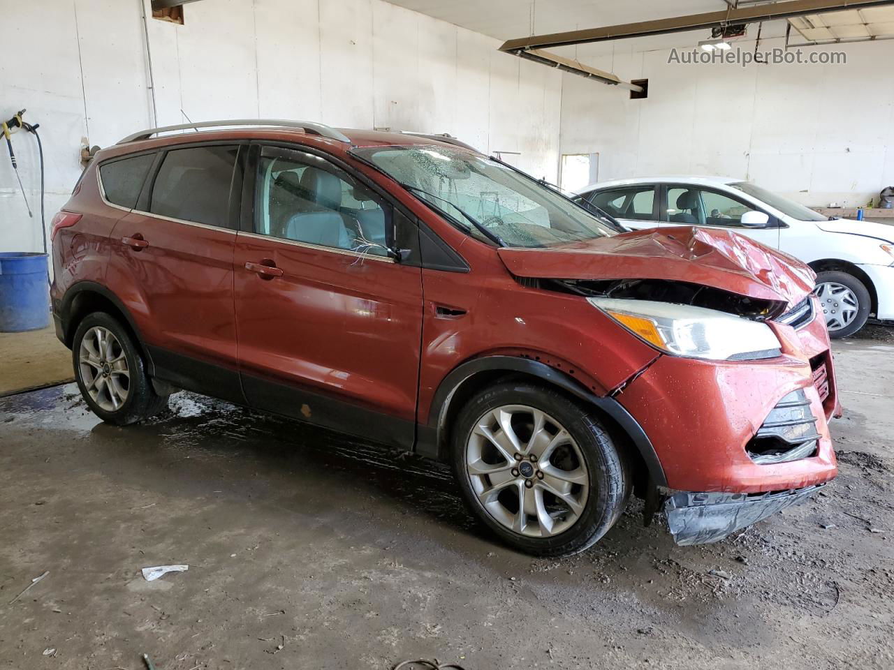 2014 Ford Escape Titanium Orange vin: 1FMCU9JX0EUB03951