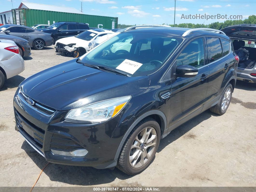 2015 Ford Escape Titanium Black vin: 1FMCU9JX0FUB00680