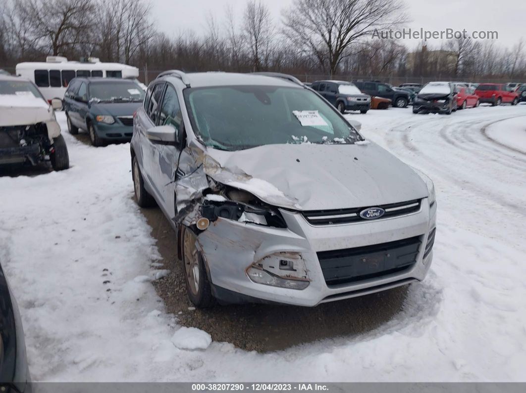 2016 Ford Escape Titanium Серебряный vin: 1FMCU9JX0GUC75044